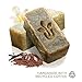 Handmade All Natural Coffee Exfoliating Soap Skin Care Gift Set - Cocoa Vanilla - Face Hand Body Bath Accessories Cleanser (Loofah Alt) - Men Women - 3 Soaps 2oz Bar Gifts - Gentle Scent