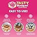Tasty Bouquet- Create Beautiful Cupcake Bouquets in Seconds, Displays 19 Cupcakes, Includes 1 Dome Shaped Cupcake Rack, 1 Flower Pot, 4 Decorating Bags, 2 Decorating Tips