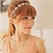 Onwon New Fashion Silver Rhinestone Crystal Flower Hair Band Elastic Headband For Women/Lady/Girl
