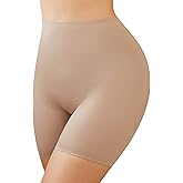 JOYSHAPER Women's Seamless Smooth Slip Shorts for Under Dresses Thigh Slimmer Shapewear Shorts Anti Chafing Boyshorts