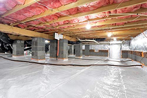 US ENERGY PRODUCTS Reflective White Foam Insulation Heat Shield Thermal Insulation Shield Vapor Barrier 48"x20ft (80 SQFT) 1/4inch Thick - Thumbnail 2