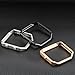 bayite Replacement Accessory Steel Frame Compatible Fitbit Blaze Smart Watch Pack of 3, Black, Silver and Rose Gold