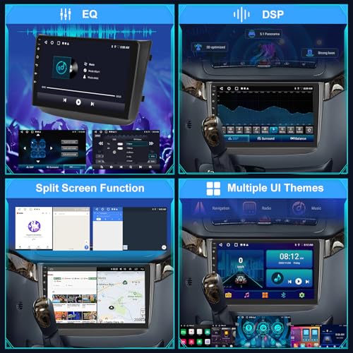 Android Car Radio 4+64G for Mercedes Benz Viano 2004-2011 / Vito 2010-2015, 9 Inch IPS Touch Screen 1280 x 720, Wireless CarPlay, Android Auto, GPS, WiFi, DSP + AHD Camera