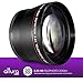 72MM 2.2x Altura Photo Professional Telephoto HD Lens for CANON, NIKON Lenses