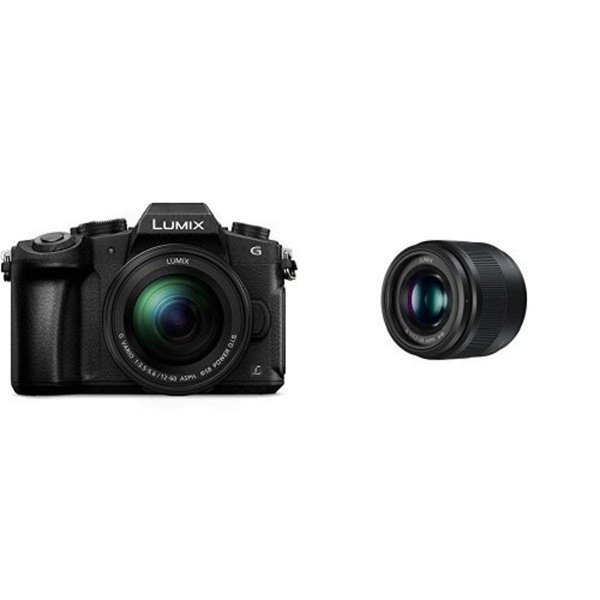 Panasonic Lumix G85 4k Mirrorless Camera With Panasonic Lumix G Lens 25mm F1 7 Asph Buy Online In Bulgaria At Bulgaria Desertcart Com Productid