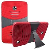 For SPRINT LG G Pad F7.0 inch LK430 ONLY (NOT FITS FOR LG G PAD 7.0 INCH TABLET) Case, Bvgande [Le Mes Series] (Red)