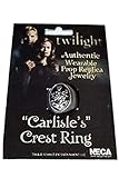 Twilight Carlisle's Crest Ring Cullen Props Neca