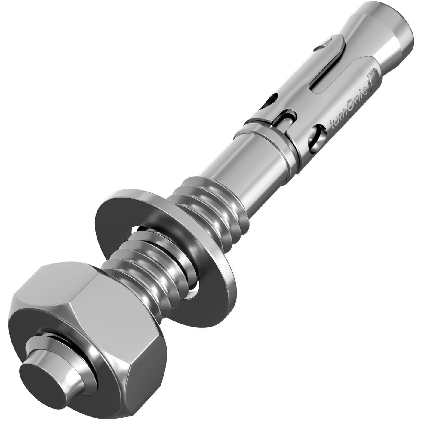 5X M12 x 110mm Heavy Duty Anchor Galvanised Metal dowels Wedge Anchor Lightning Dowel