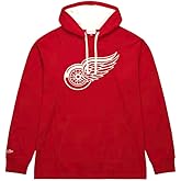 Mitchell and Ness Men's NHL Vintage Logo Thermal Lightweight Pullover Hoody Sweatshirt