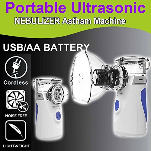 Wecando Handheld Portable Inhaler Household Humidifier Ultrasonic Nebulizer for Kids, Adults and Daily Home Use Cure