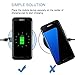 BEZALEL Qi-5 Wireless Charger Charging Pad Compatible with iPhone 11/11 Pro/11 Pro Max/XS/XR/XS Max/X/8 Plus Galaxy S20/S10/S9/S8 Note 10/9/8 LG Sony Pixel 3 XL [Sleep Friendly] No AC Adapter - White