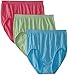 Bali Women's 3-Pack Solid Microfiber Full Brief Panty