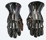 Chainmail Hub Medieval Functional Metal Gloves Hourglass Gauntlets 16G Large Size SCA LARP