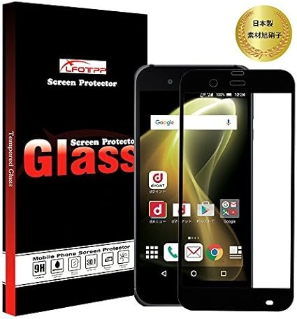 Amazon Lfotpp 1年保証付き Aquos Zeta Sh 04h Aquos Serie Shv34 Aquos Xx3 全面保護ガラスフィルム 日本製素材旭硝子 表面ガラスを全て覆える設計 硬度9h 2 5d 飛散防止 指紋防止 気泡防止 ブラック スクリーンプロテクター 通販