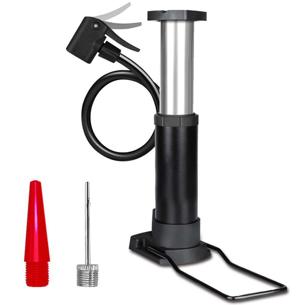 Mua 進化版 自転車 空気入れ 足踏み式 携帯ポンプ 米式 仏式 英式バルブ対応 ２種バルブコネクタ付 ミニエアポンプ 小型 フットポンプ コンパクト 収納便利 ボール 浮き輪用アタッチメント付属 日本語説明書付き Tren Amazon Nhật Chinh Hang 21 Fado