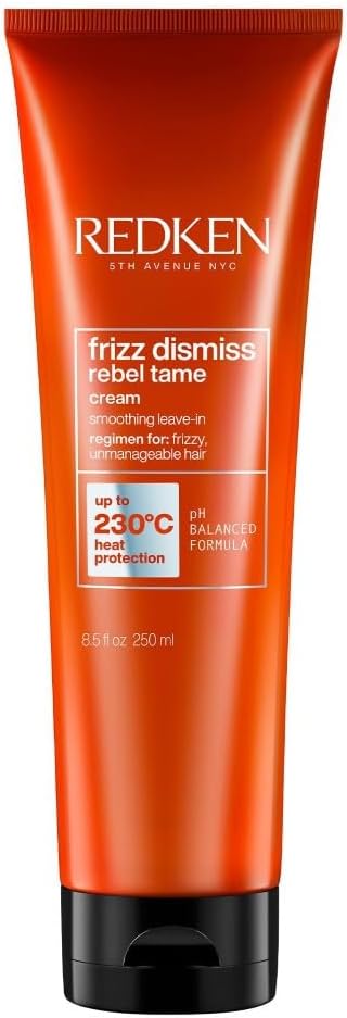 Redken Heat Protection Smoothing Cream Babassu Oil 250 ml Frizz Dismiss Rebel