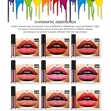 LUNIWEI Waterproof Matte Liquid Lipstick Long Lasting Lip Gloss Lipstick