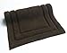 Chardin Home - 100% Cotton two Piece Classicc Bath Rug Set, (21''x34'' & 17''x24'') with anti-skid spray latex back, Chocolate