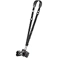 BLACKRAPID Cross Shot Black Camera Sling for left-handed and right-handed photographers.