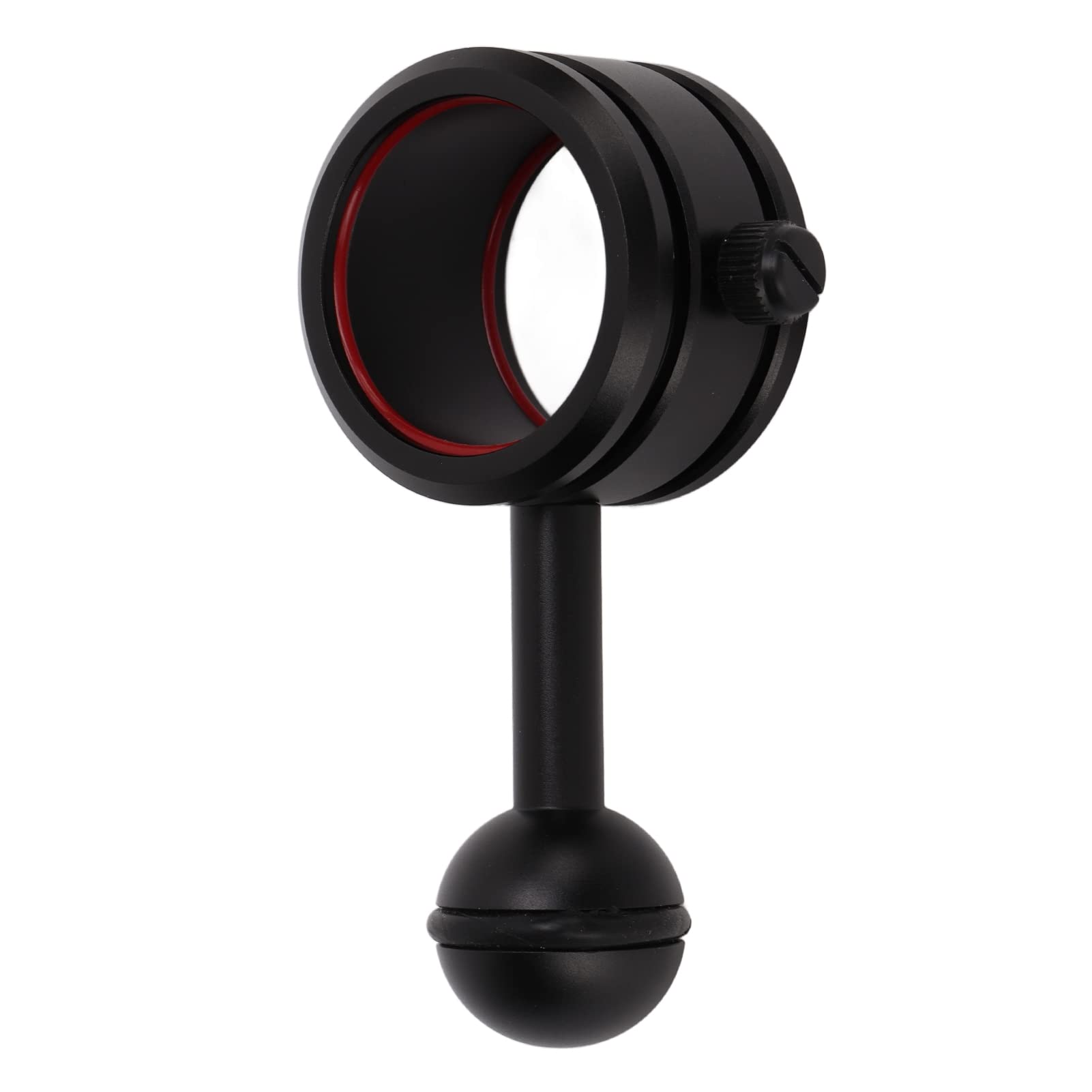 needlid Diving Ball Arm, Small Size Anodized Hard Coating Long Service Life Easy To Carry Diving Flashlight Clip for Diving Flashlight