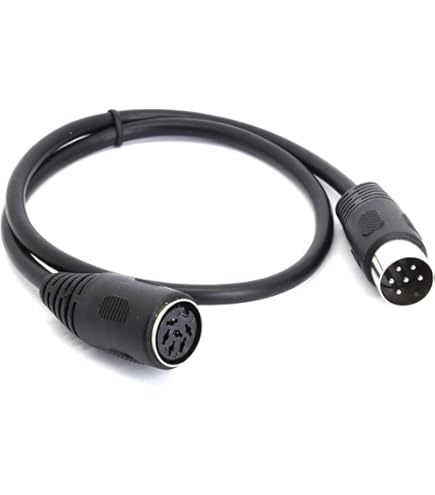 Aqxreight Câble Din à 6 Broches M à M Plux Et Lecture Sound