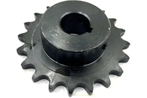 RHKING #50 Roller Chain Sprocket B Type Rust Prevention Hardened 1" Bore 20Tooth