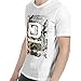 Art Eagle Pattern Men's Classic Short Sleeve Graphic T-Shirts | Newdenber