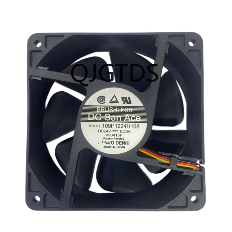 109P1224H108 24V 0.25A 120 * 120 * 38mm 12038 3-Wire Inverter Cooling Fan