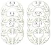 Mumsy Goose Baby Girl Clothes Dividers Nursery Closet Dividers Closet Organizers Botanical