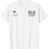 Mens Fiji Rugby T Shirt for Rugby Ball Players T-Shirt