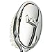Modali Baby Brush & Comb Crown Icon with White Crystal Silver Plated Lacquer Finish