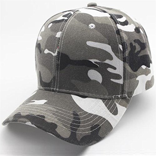 Nadition Baseball Cap Clearance â™¥ Camo Cap Baseball Casquette Camouflage Hats for Hunting Fishing Outdoor Activities (Gray)