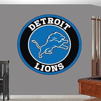 Detroit Lions sticker, Detroit Lions decal, Lions decal, Detroit Lions sticker, Detroit Lions home decor, Lions car sticker, NFL Detroit Lions ticker, NFL decal, Detroit Lions wall decal f36 (5x5)