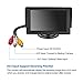 ATian 4.3 Inches Car Monitor - TFT LCD Color Display - Car Rear View Monitor Screen - 2 AV Input - Dash Mounting Stand & 3M Sticker - Fit for Almost All Vehicles