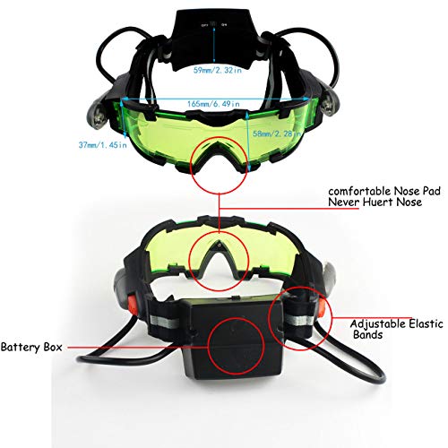 1 Yolyoo+Goggles+Adjustable+Flip+Out+Bicycling