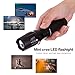 ANJAYLIA 2000 Lumens Cree XM-L T6 LED Zoomable Handheld Flashlight 5 Modes Water Resistant & Adjustable Focus Tactical Torch ( Battery Are Not Included)
