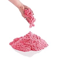 CoolSand Pink 14 oz Refill Pack - Moldable Indoor Play Sand in Resealable Bag