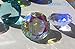 SunRise Crystal Clear Diamond Jewel Paperweight Birthstone Box Set (12pcs), 40mm Crystal