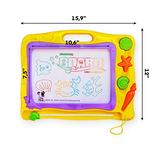 1 Magnetic+Drawing+Board+Kidolino+Stamps
