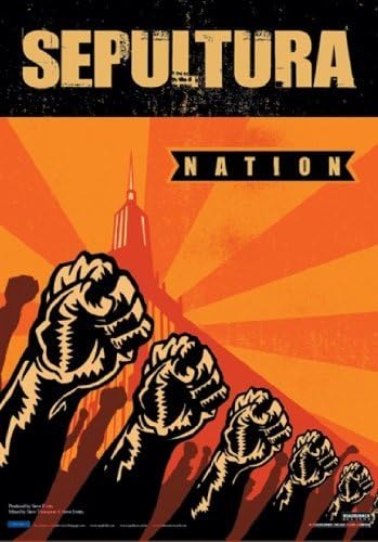 Sepultura "Nation" 44x30 Inch Poster Cloth Textile Fabric Flag Banner Poster