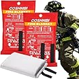 COSHNIBI Fire Blanket Emergency Fire Blanket for Home & Kitchen High Heat Resistant Fire Suppression Blankets Fiberglass Fire Blanket （2 Pack）