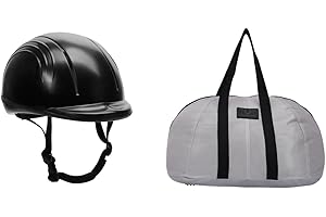 TuffRider Starter Equestrian Horse Riding Helmet with Mesh Helmet Bag with Assorted Color