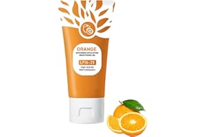 PVMN Generic Orange Enzymes Exfoliating Gel, Organic Face and Body Exfoliating Scrub Gel, Deep Cleansing Moisturizing Facial Exfoliator for All Skin Types (1pc)