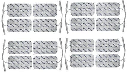 electrodos conexión de clavija mm xcm  Almohadillas para electroestimuladores TENS EMS