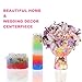 LEEHUR Soft Water Beads for Kids Non-Toxic Sensory Play Toys Rainbow Mix Gel Jelly Growing Balls Spa Refill Vases Home Outdoor Party Decoration 9 Ounces