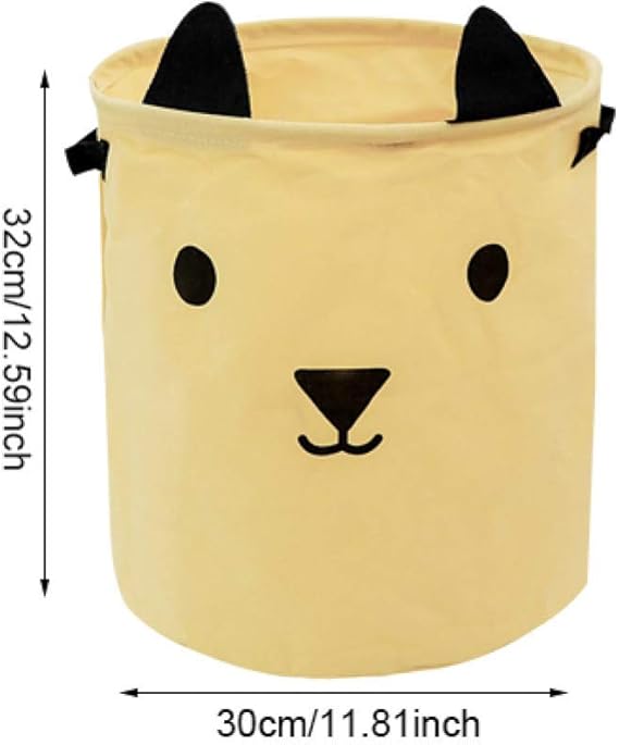 MPLG Cestas De Almacenamiento De Dibujos Animados De Algodón