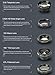 Cell Phone Camera Lens - BTIME 5 in 1 Professional HD Camera Lens Kit 2.5X Telephoto Lens +180° Fisheye + 0.62X Wide Angle + 15X Macro Lens +CPL Polarized Lens