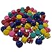 Multicolor Spring Cord Lock, Drawstring Toggle Stoppers, Fastener Slider, Double Holes, 100 Counts by CSPRING