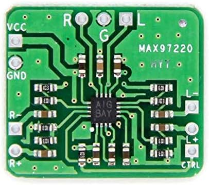 MAX97220 Power Amplifier Board Differential to Balanced Single-Ended Output amp HiFi Input 2.5~5.5V
