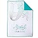 MERMAID PILLOW CO. IMAGINE Mermaid Blanket Inspiring and Motivational Kids Plush Throw Velvet Children's Blanket 48 x 60